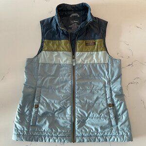 L.L. Bean Women's Mountain Classic Puffer Vest Colourblock